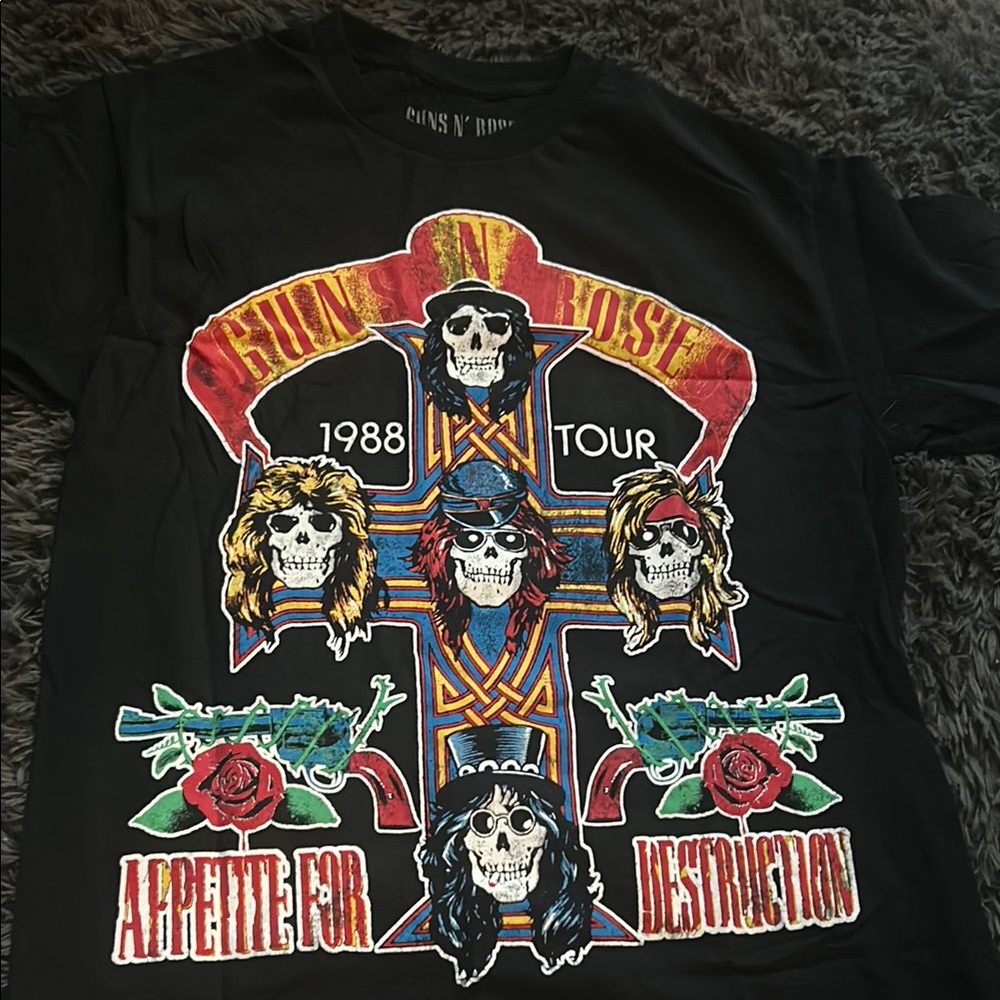 Guns N' Roses Black Graphic T-Shirt